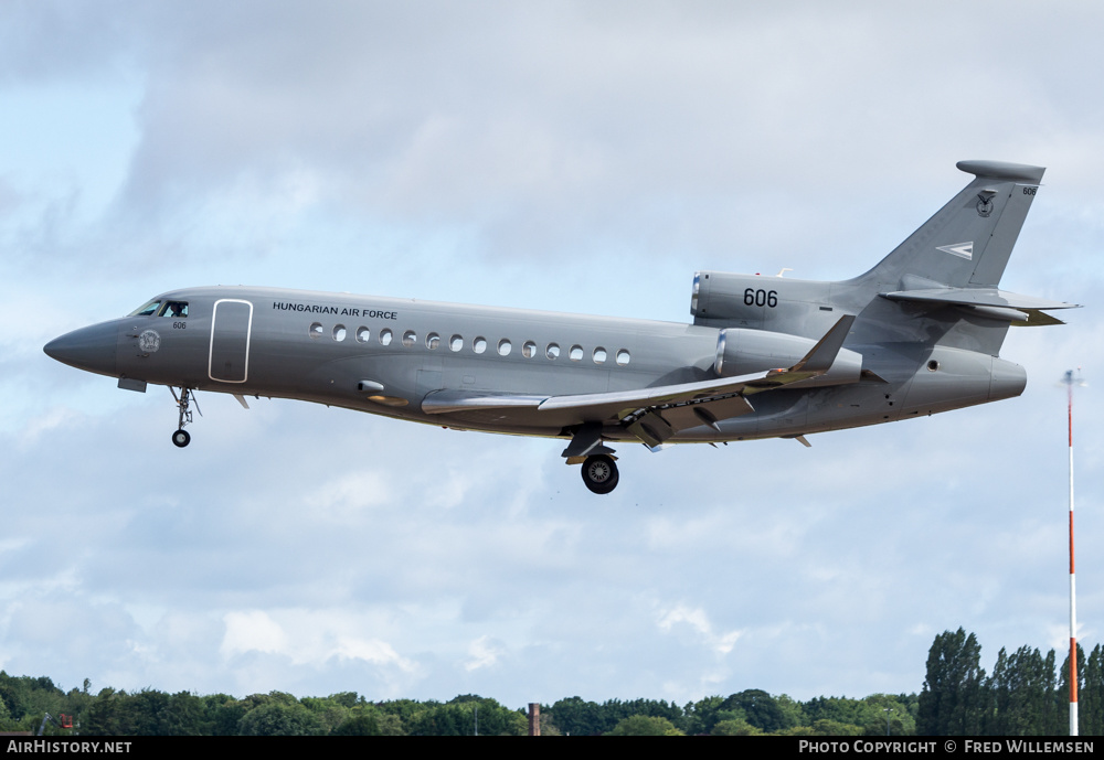 Aircraft Photo of 606 | Dassault Falcon 7X | Hungary - Air Force | AirHistory.net #588188