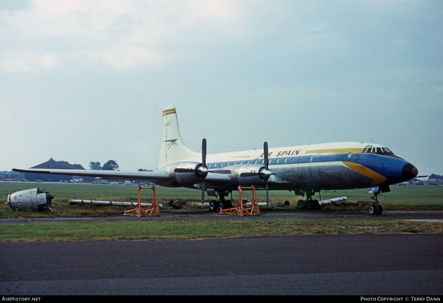 Aircraft Photo of EC-BFJ | Bristol 175 Britannia 312 | Air Spain | AirHistory.net #588189