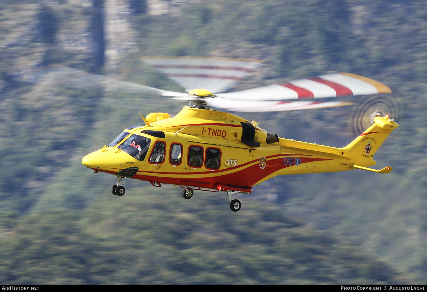 Aircraft Photo of I-TNDD | AgustaWestland AW-139 | Vigili del Fuoco Trento | AirHistory.net #588209