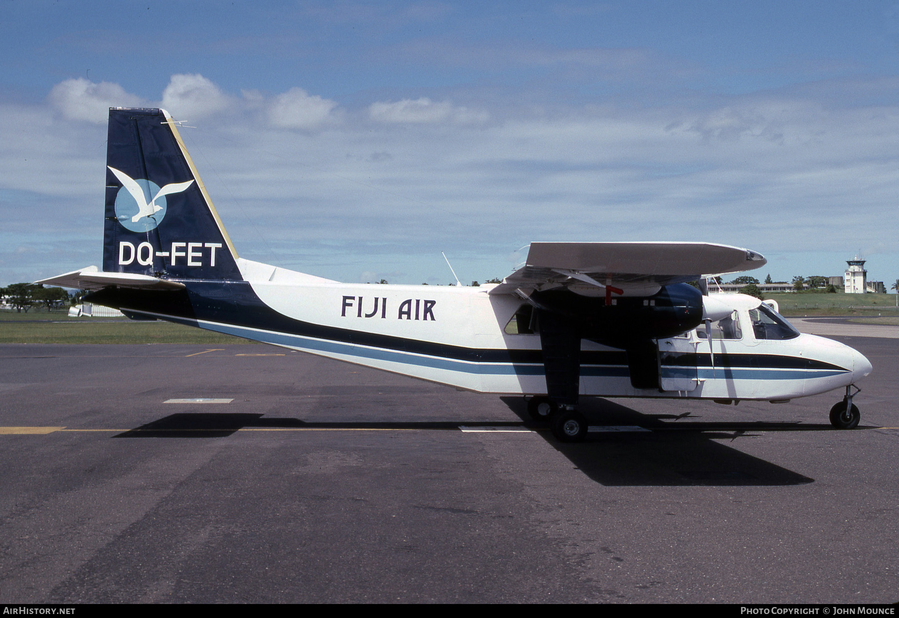 Aircraft Photo of DQ-FET | Britten-Norman BN-2A-3 Islander | Fiji Air | AirHistory.net #588217