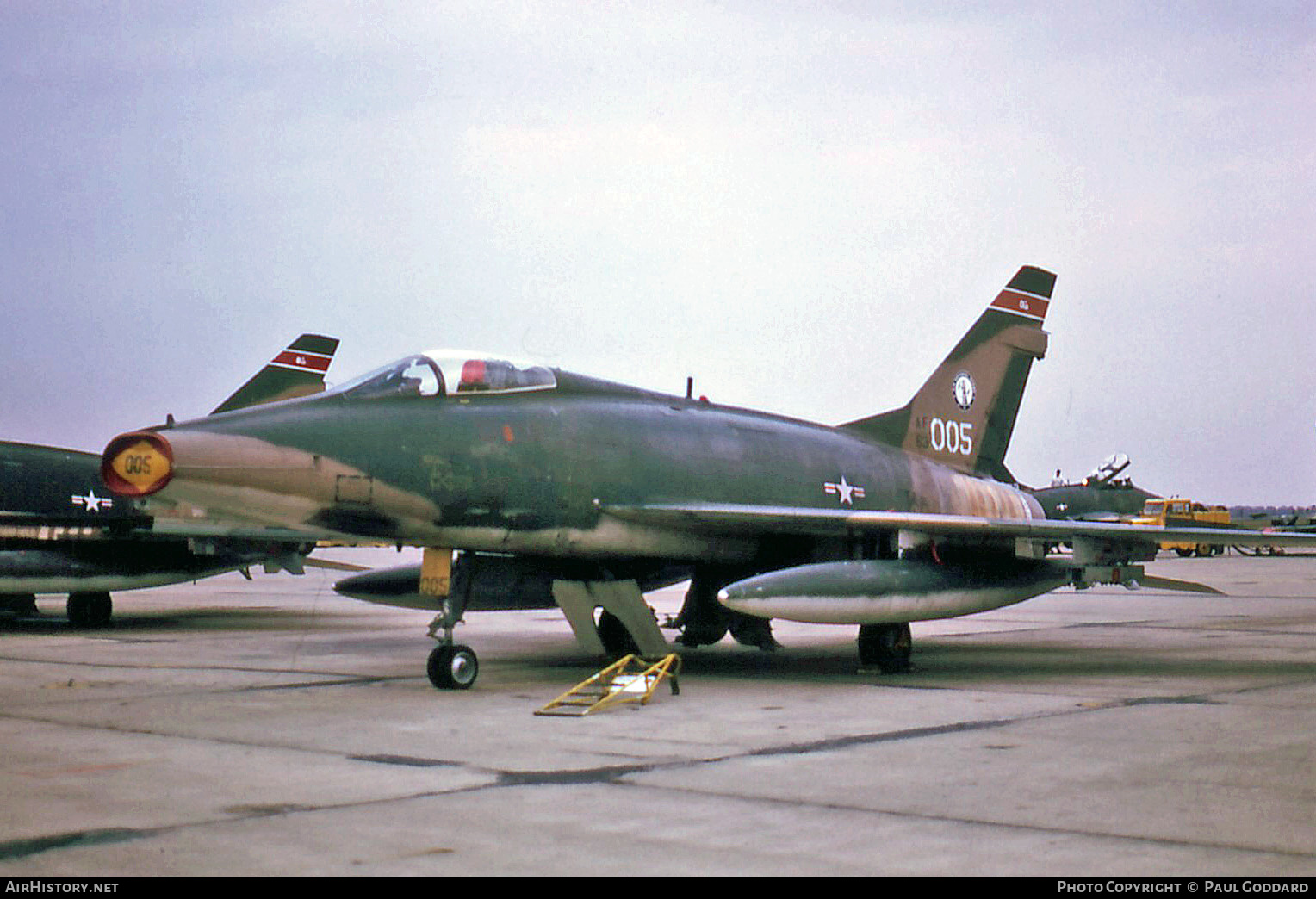 Aircraft Photo of 56-3005 / AF63-005 | North American F-100D Super Sabre | USA - Air Force | AirHistory.net #588225