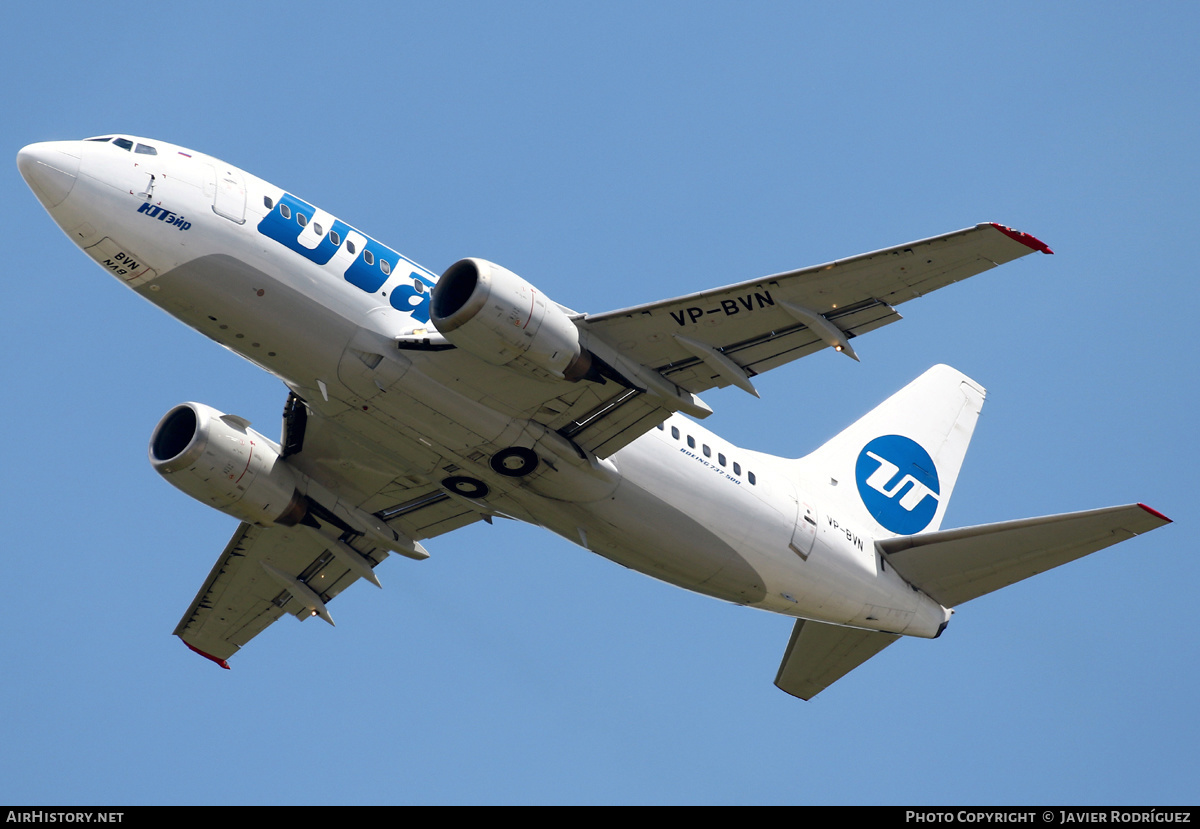 Aircraft Photo of VP-BVN | Boeing 737-524 | UTair | AirHistory.net #588227
