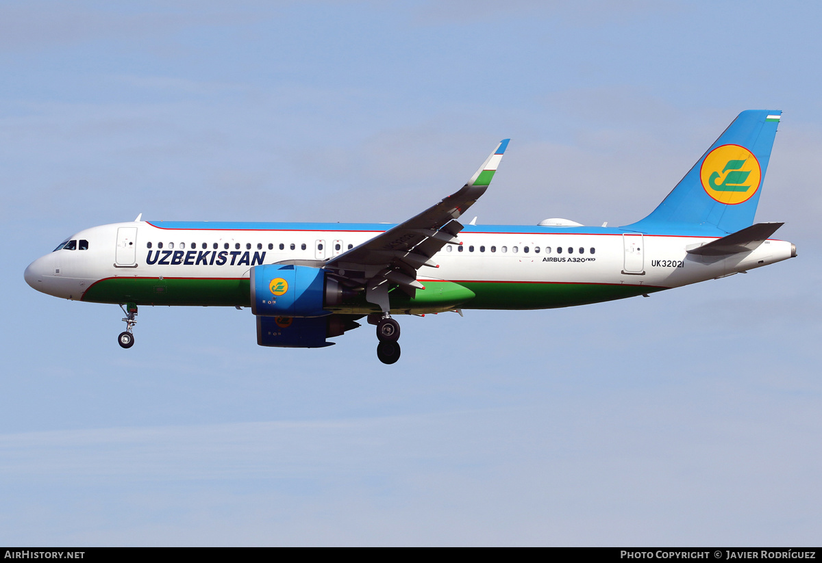 Aircraft Photo of UK32021 | Airbus A320-251N | Uzbekistan Airways | AirHistory.net #588231