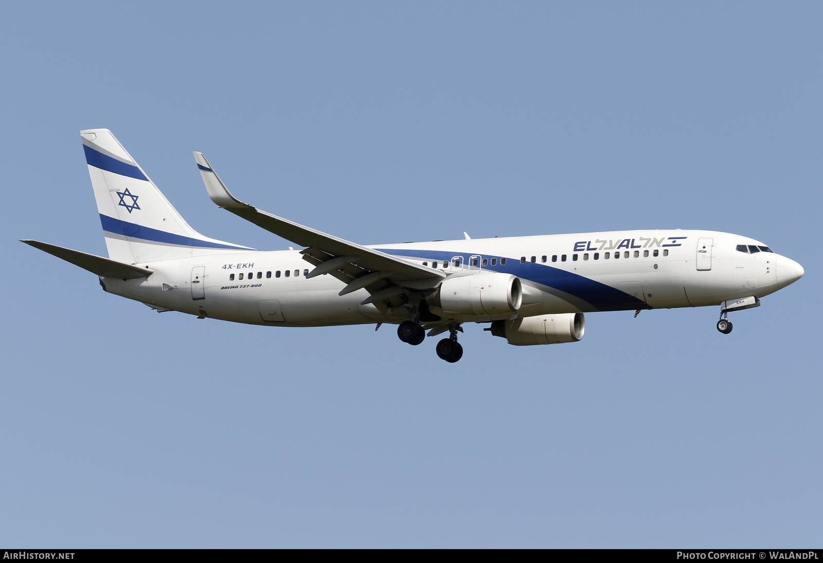 Aircraft Photo of 4X-EKH | Boeing 737-85P | El Al Israel Airlines | AirHistory.net #588241