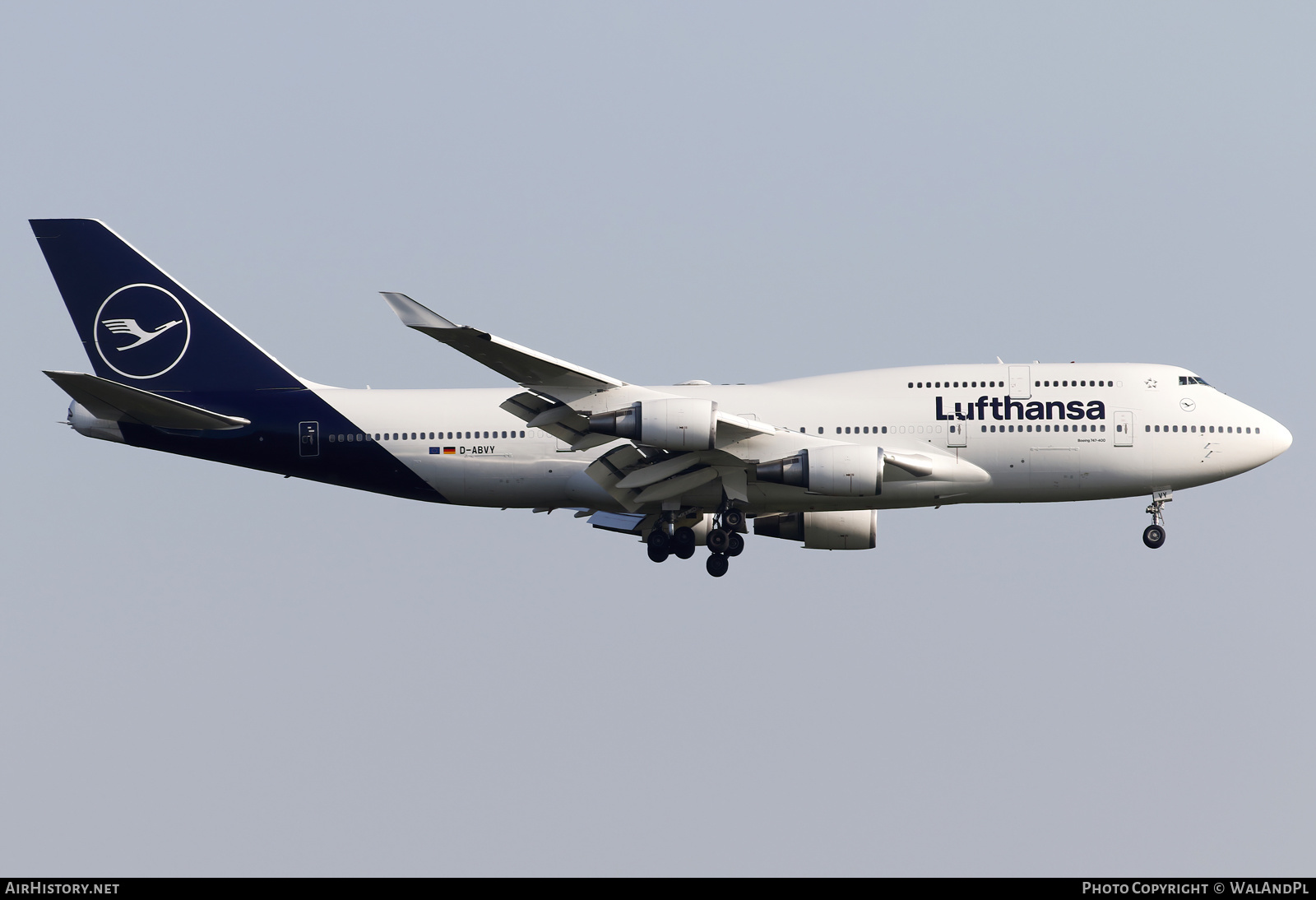 Aircraft Photo of D-ABVY | Boeing 747-430 | Lufthansa | AirHistory.net #588249