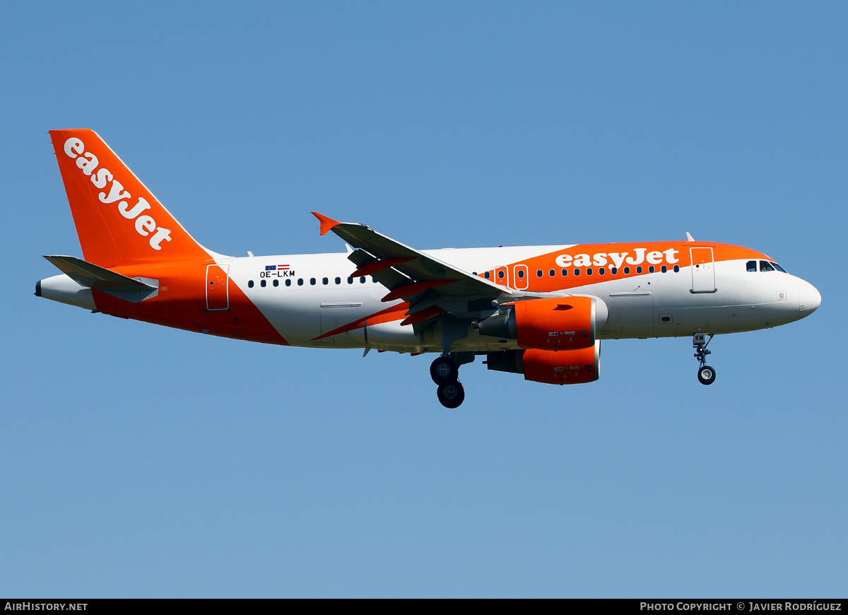 Aircraft Photo of OE-LKM | Airbus A319-111 | EasyJet | AirHistory.net #588250