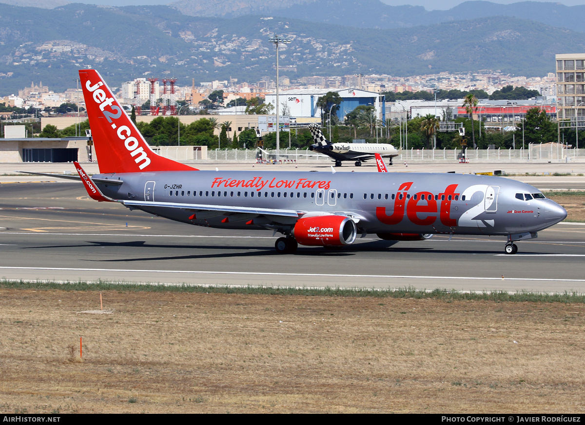 Aircraft Photo of G-JZHR | Boeing 737-8MG | Jet2 | AirHistory.net #588253