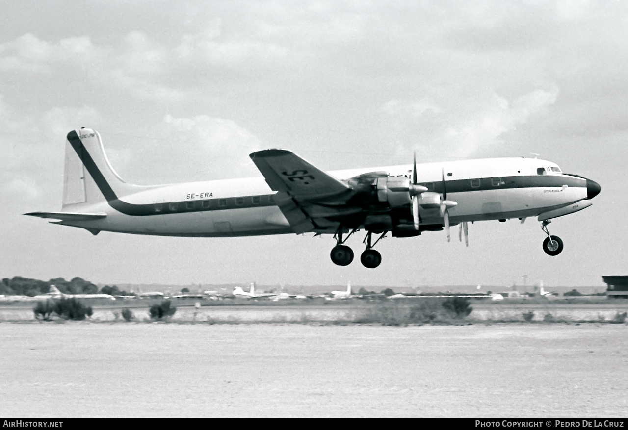 Aircraft Photo of SE-ERA | Douglas DC-7B | Transair Sweden | AirHistory.net #588287