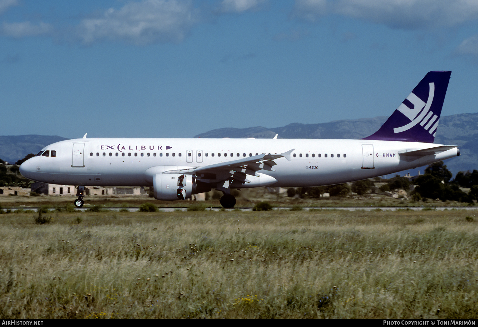 Aircraft Photo of G-KMAM | Airbus A320-211 | Excalibur | AirHistory.net #588298