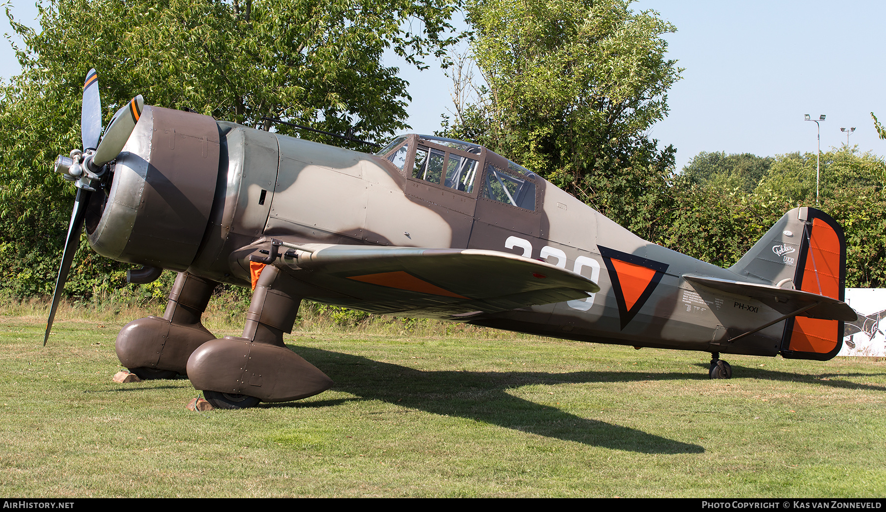 Aircraft Photo of PH-XXI / 229 | Fokker D.XXI (replica) | Netherlands - Air Force | AirHistory.net #588312