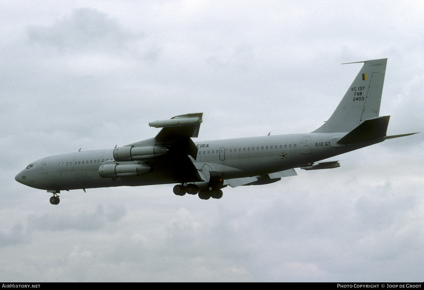 Aircraft Photo of 2403 | Boeing KC-137 (707-300C) | Brazil - Air Force | AirHistory.net #588323