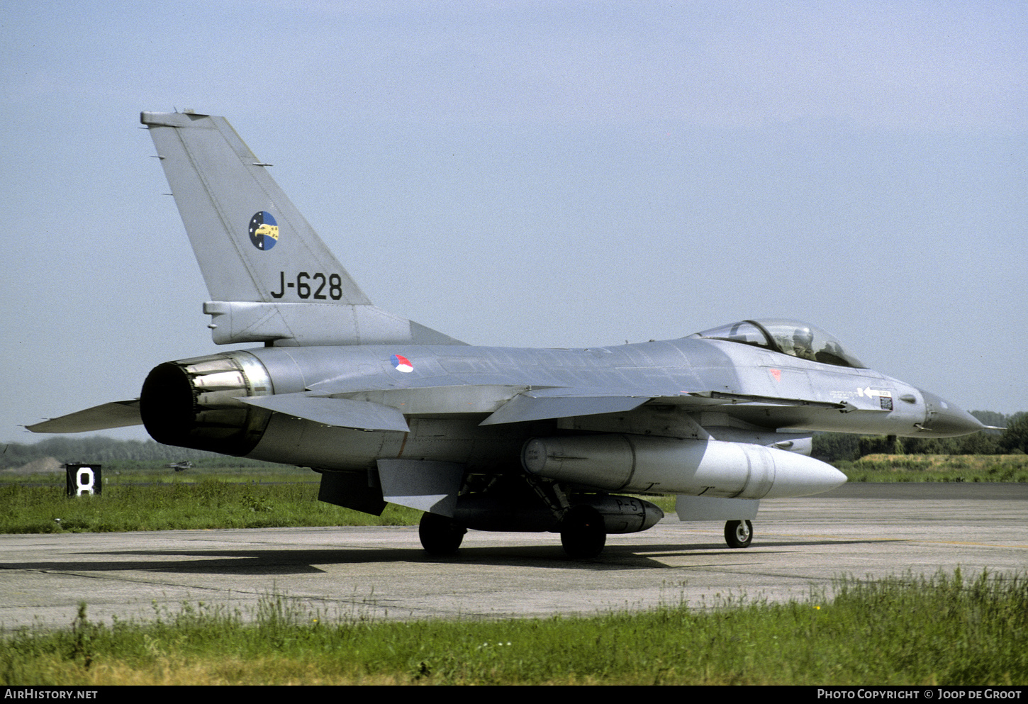 Aircraft Photo of J-628 | General Dynamics F-16A(R) Fighting Falcon | Netherlands - Air Force | AirHistory.net #588324