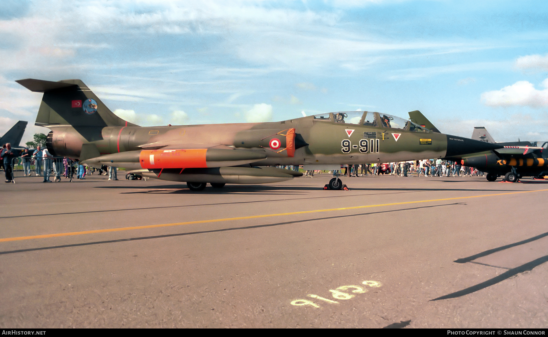 Aircraft Photo of 65-5911 / 5911 | Lockheed TF-104G Starfighter | Turkey - Air Force | AirHistory.net #588328