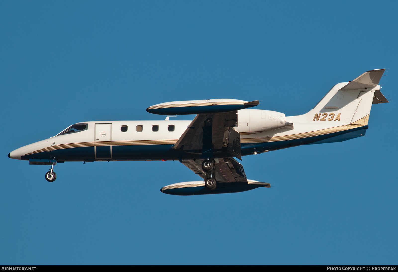 Aircraft Photo of N23A | Gates Learjet 35A | AirHistory.net #588338