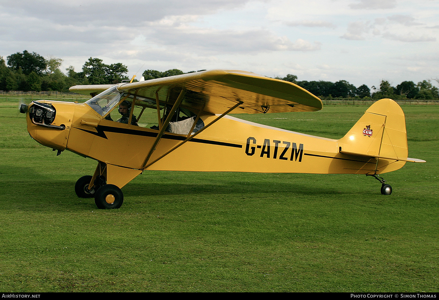 Aircraft Photo of G-ATZM | Piper J-3C Cub | AirHistory.net #588364