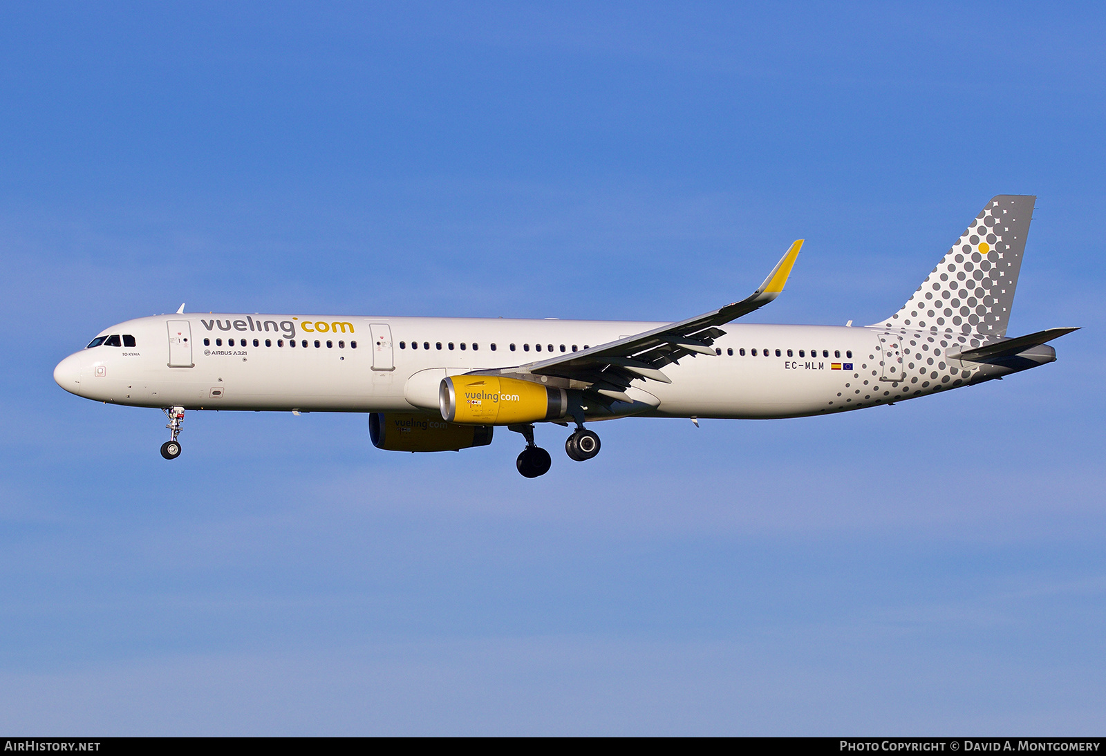 Aircraft Photo of EC-MLM | Airbus A321-231 | Vueling Airlines | AirHistory.net #588380