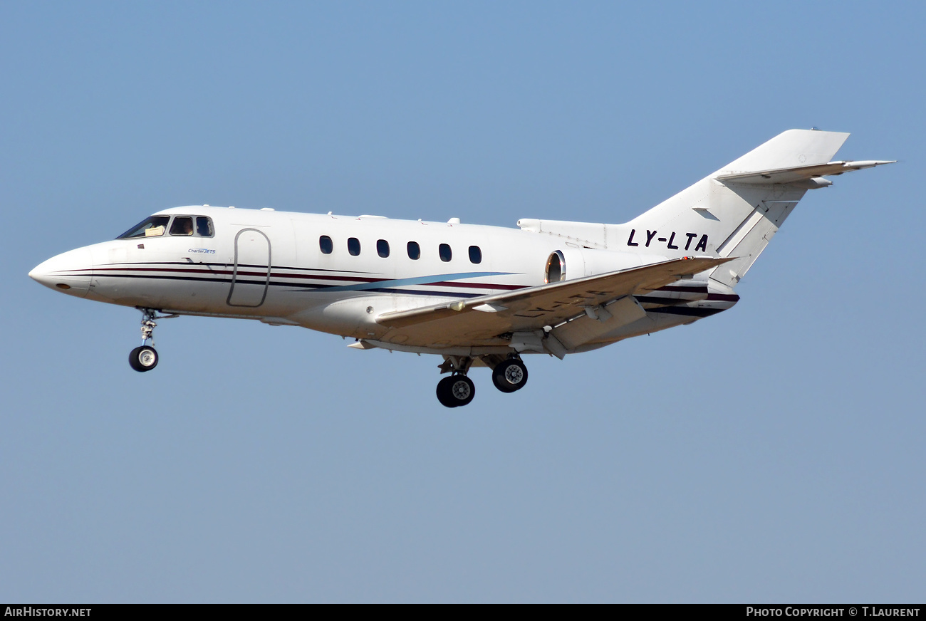 Aircraft Photo of LY-LTA | Raytheon Hawker 800XPi | Charter Jets | AirHistory.net #588389