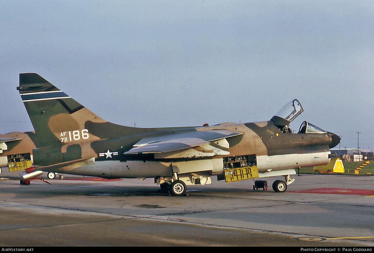 Aircraft Photo of 72-0186 / AF72-186 | LTV A-7D Corsair II | USA - Air Force | AirHistory.net #588400