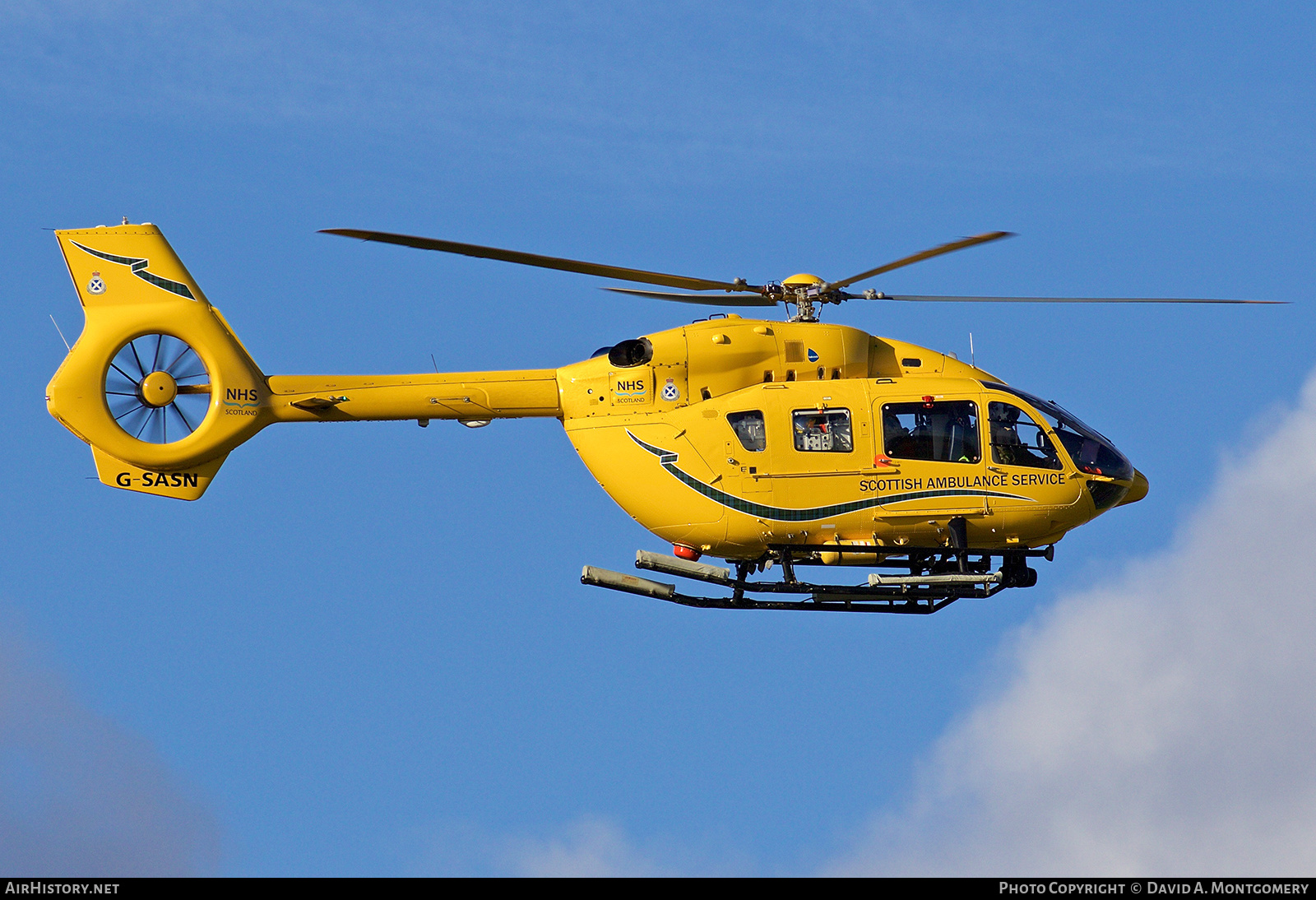 Aircraft Photo of G-SASN | Airbus Helicopters EC-145 (BK-117 D-2) | Scottish Ambulance Service | AirHistory.net #588407