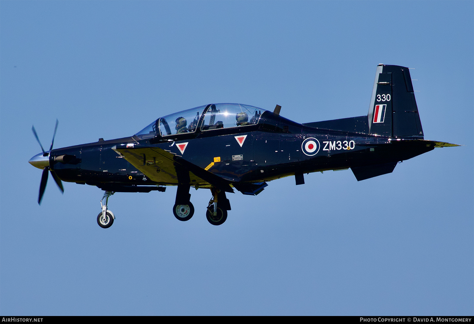 Aircraft Photo of ZM330 | Textron T-6C Texan T1 | UK - Air Force | AirHistory.net #588411