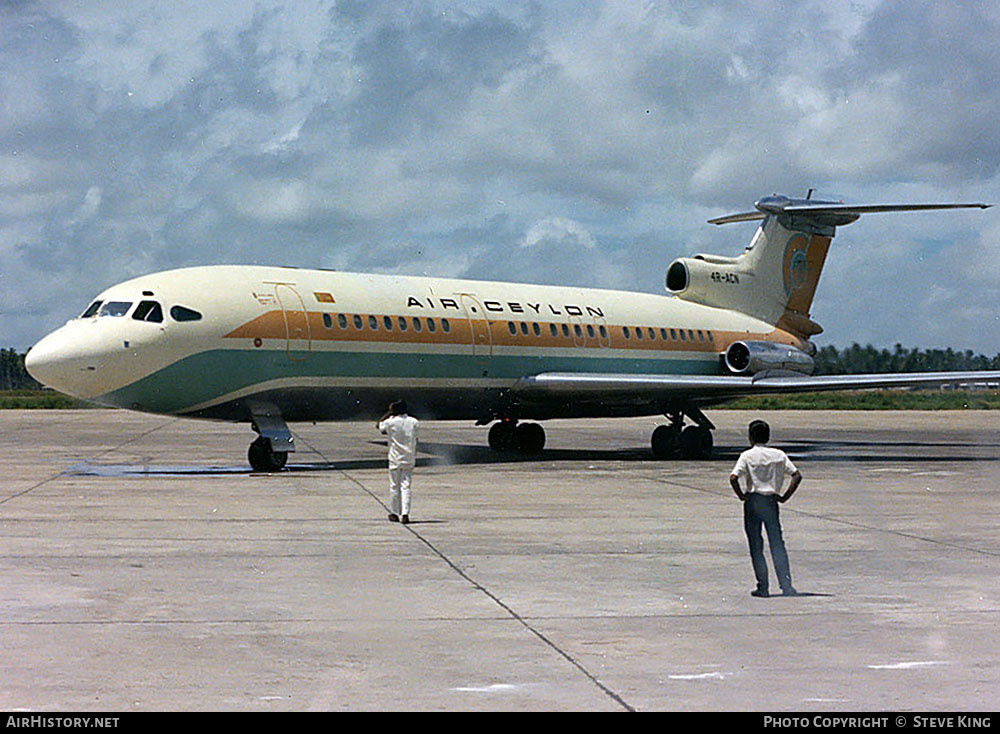 Aircraft Photo of 4R-ACN | Hawker Siddeley HS-121 Trident 1E-140 | Air Ceylon | AirHistory.net #588413