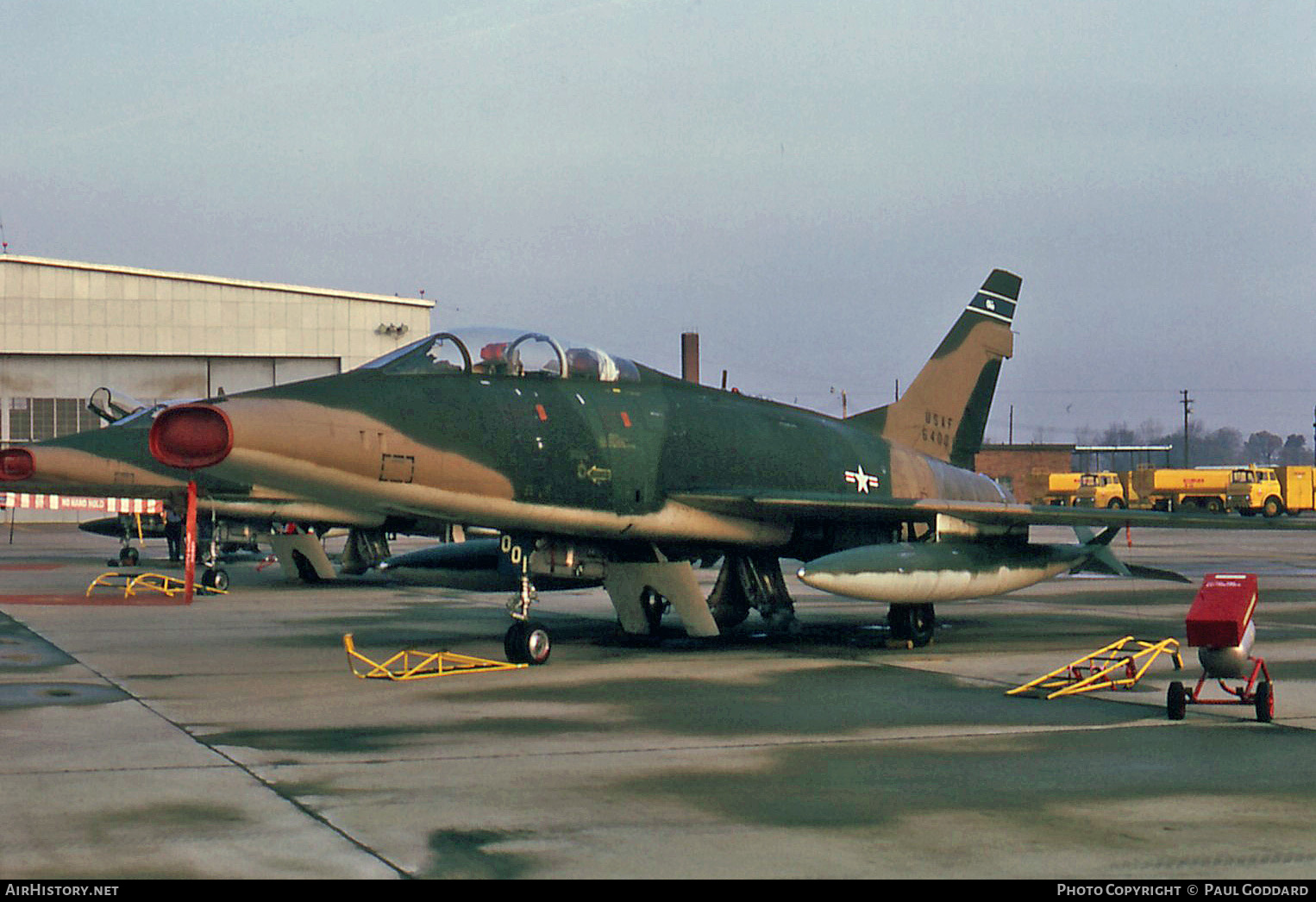 Aircraft Photo of 56-4001 / 64001 | North American F-100F Super Sabre | USA - Air Force | AirHistory.net #588417