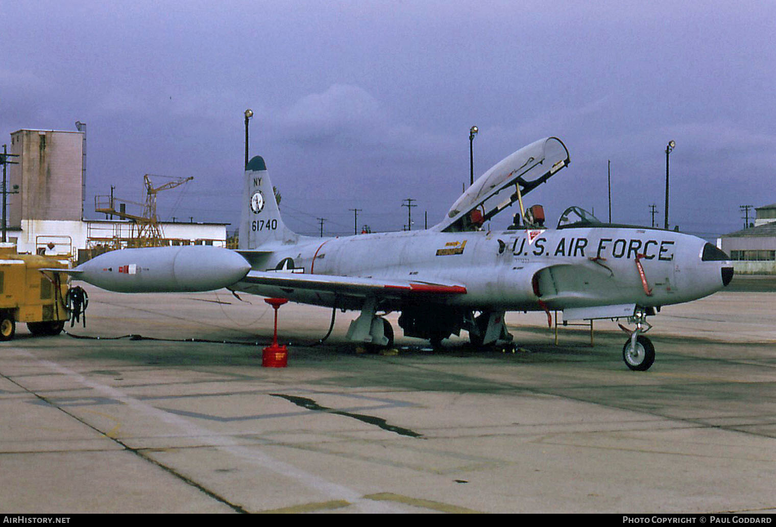 Aircraft Photo of 56-1740 / 61740 | Lockheed T-33A | USA - Air Force | AirHistory.net #588432