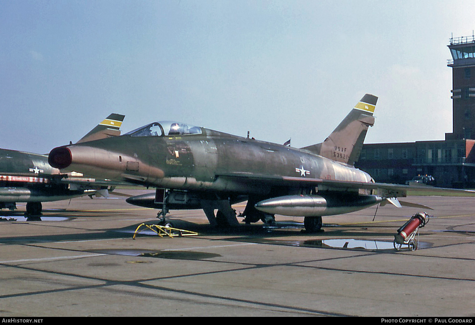 Aircraft Photo of 55-3521 / 53521 | North American F-100D Super Sabre | USA - Air Force | AirHistory.net #588442