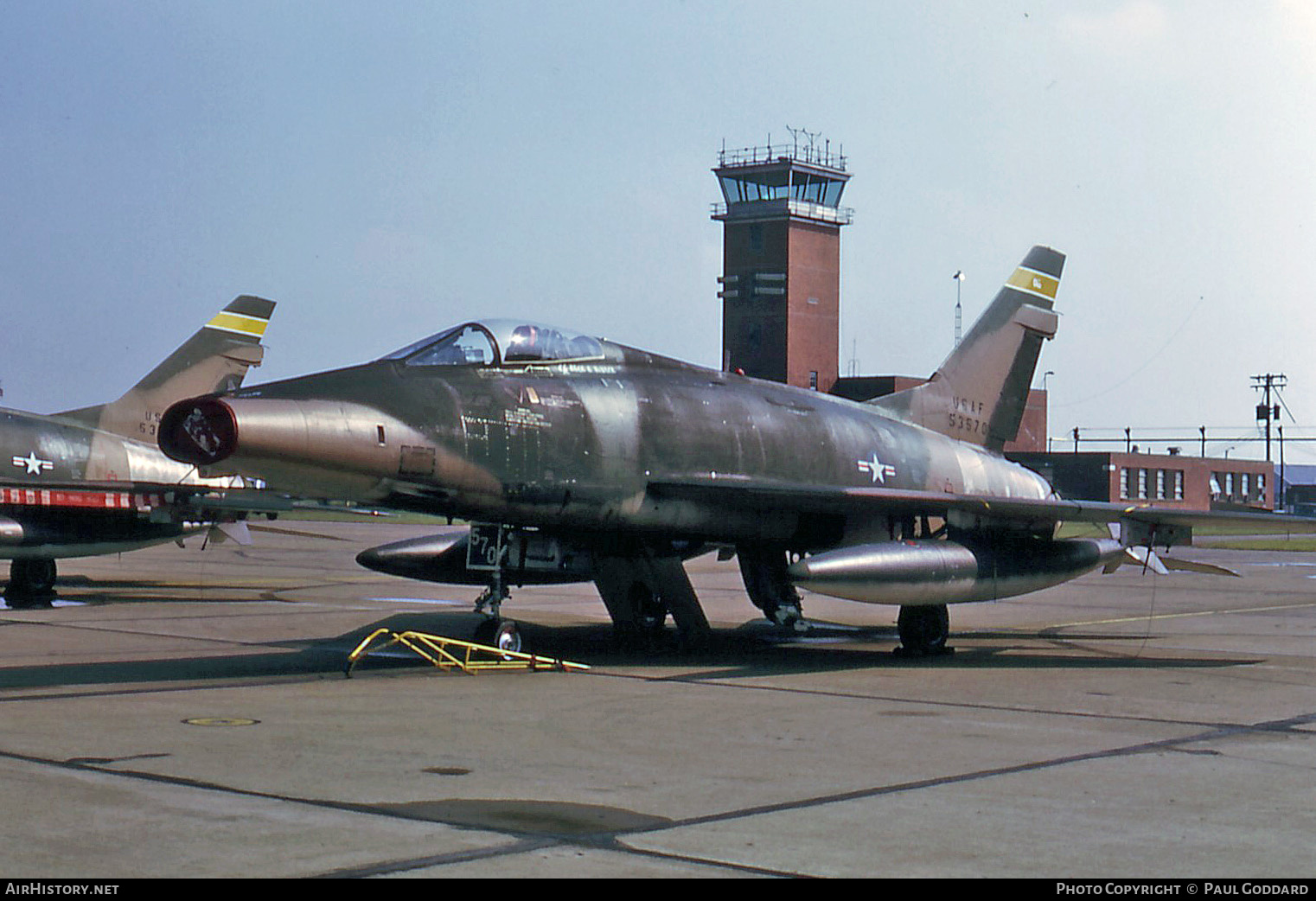 Aircraft Photo of 55-3570 / 53570 | North American F-100D Super Sabre | USA - Air Force | AirHistory.net #588444