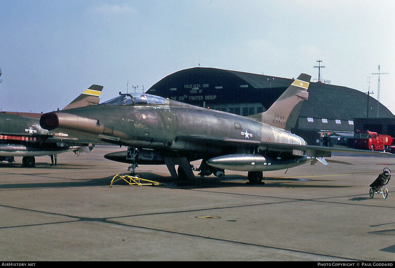 Aircraft Photo of 55-3710 / 53710 | North American F-100D Super Sabre | USA - Air Force | AirHistory.net #588448