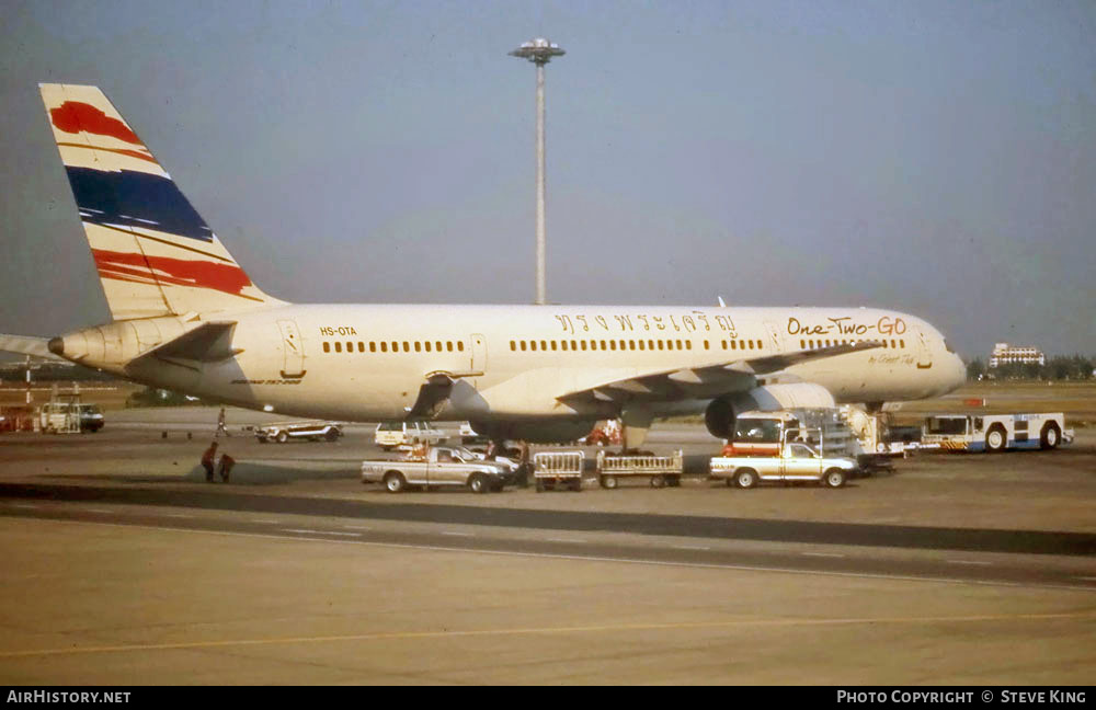 Aircraft Photo of HS-OTA | Boeing 757-28A | One-Two-Go | AirHistory.net #588453
