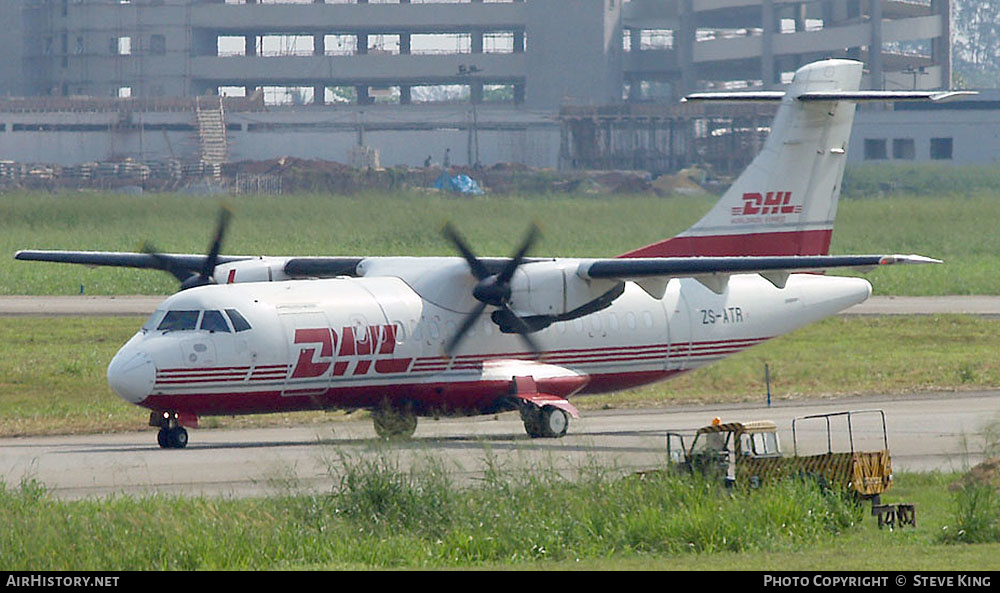 Aircraft Photo of ZS-ATR | ATR ATR-42-200 | DHL Worldwide Express | AirHistory.net #588458