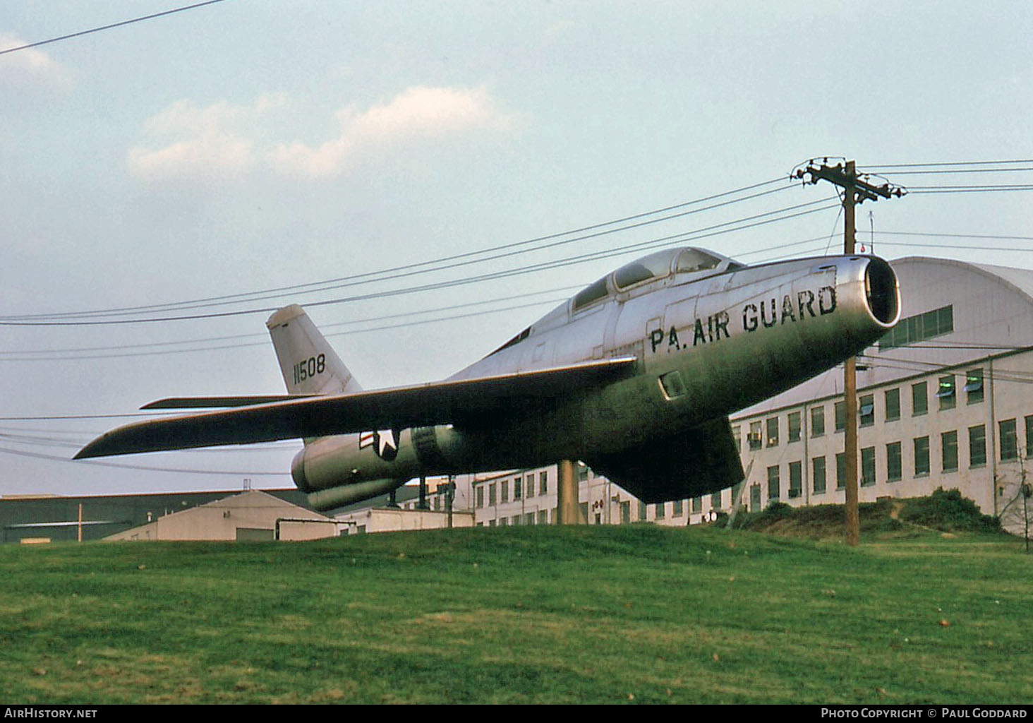 Aircraft Photo of 51-1508 / 11508 | Republic F-84F Thunderstreak | USA - Air Force | AirHistory.net #588464