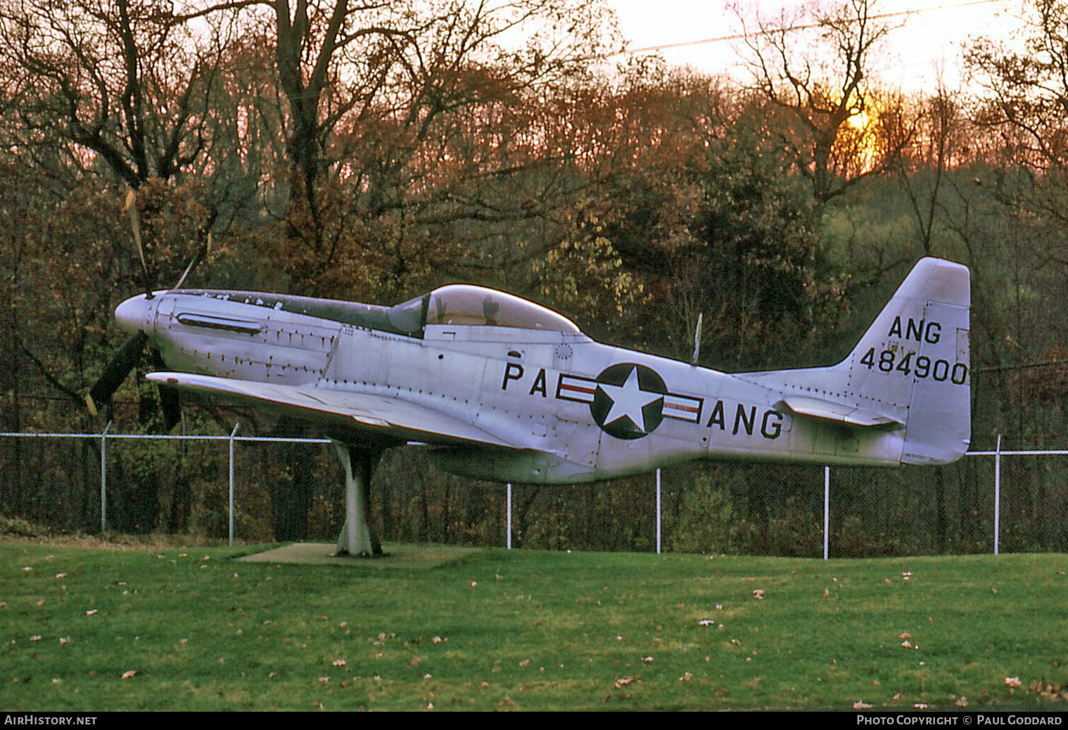 Aircraft Photo of 44-84900 / 484900 | North American P-51D Mustang | USA - Air Force | AirHistory.net #588466