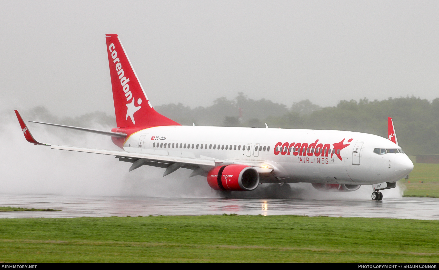 Aircraft Photo of TC-COE | Boeing 737-86J | Corendon Airlines | AirHistory.net #588484