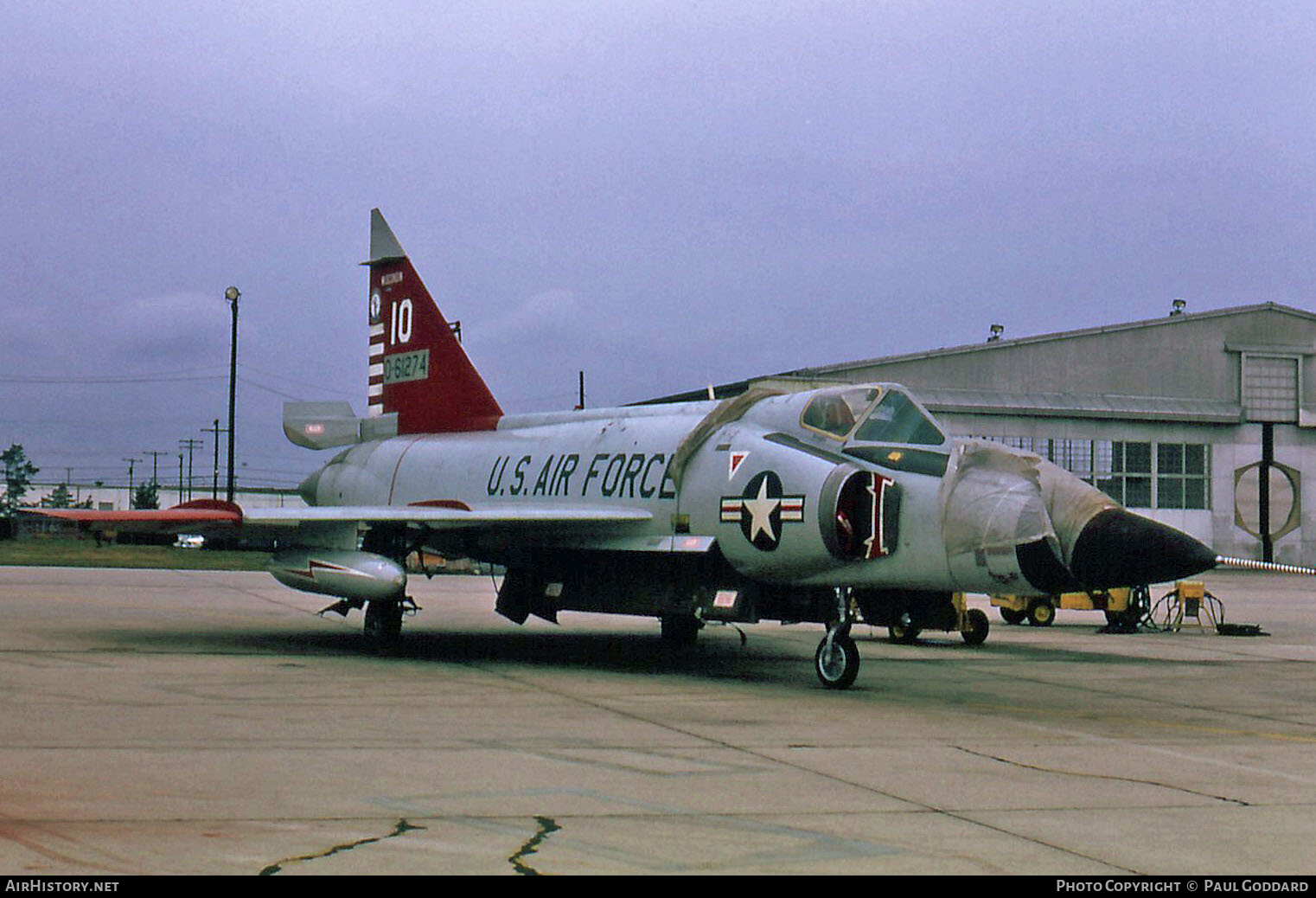 Aircraft Photo of 56-1274 / 0-61274 | Convair F-102A Delta Dagger | USA - Air Force | AirHistory.net #588485