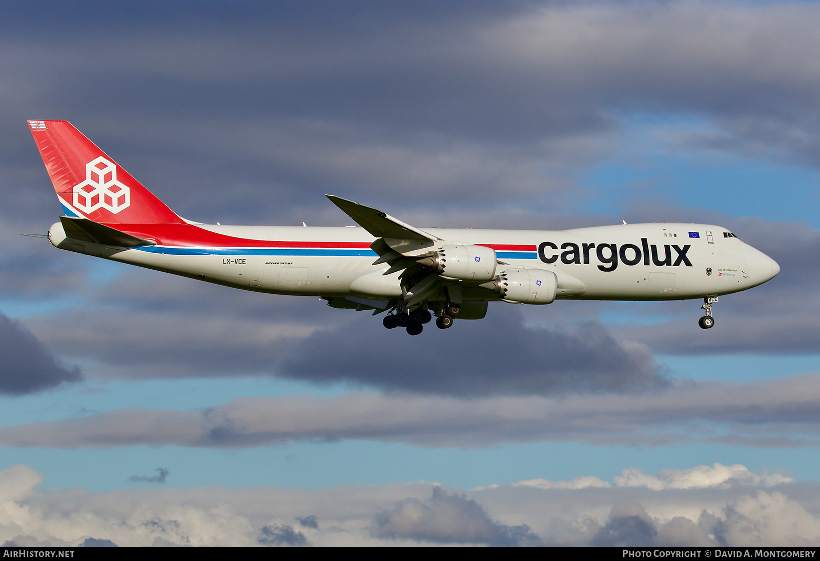 Aircraft Photo of LX-VCE | Boeing 747-8R7F/SCD | Cargolux | AirHistory.net #588488
