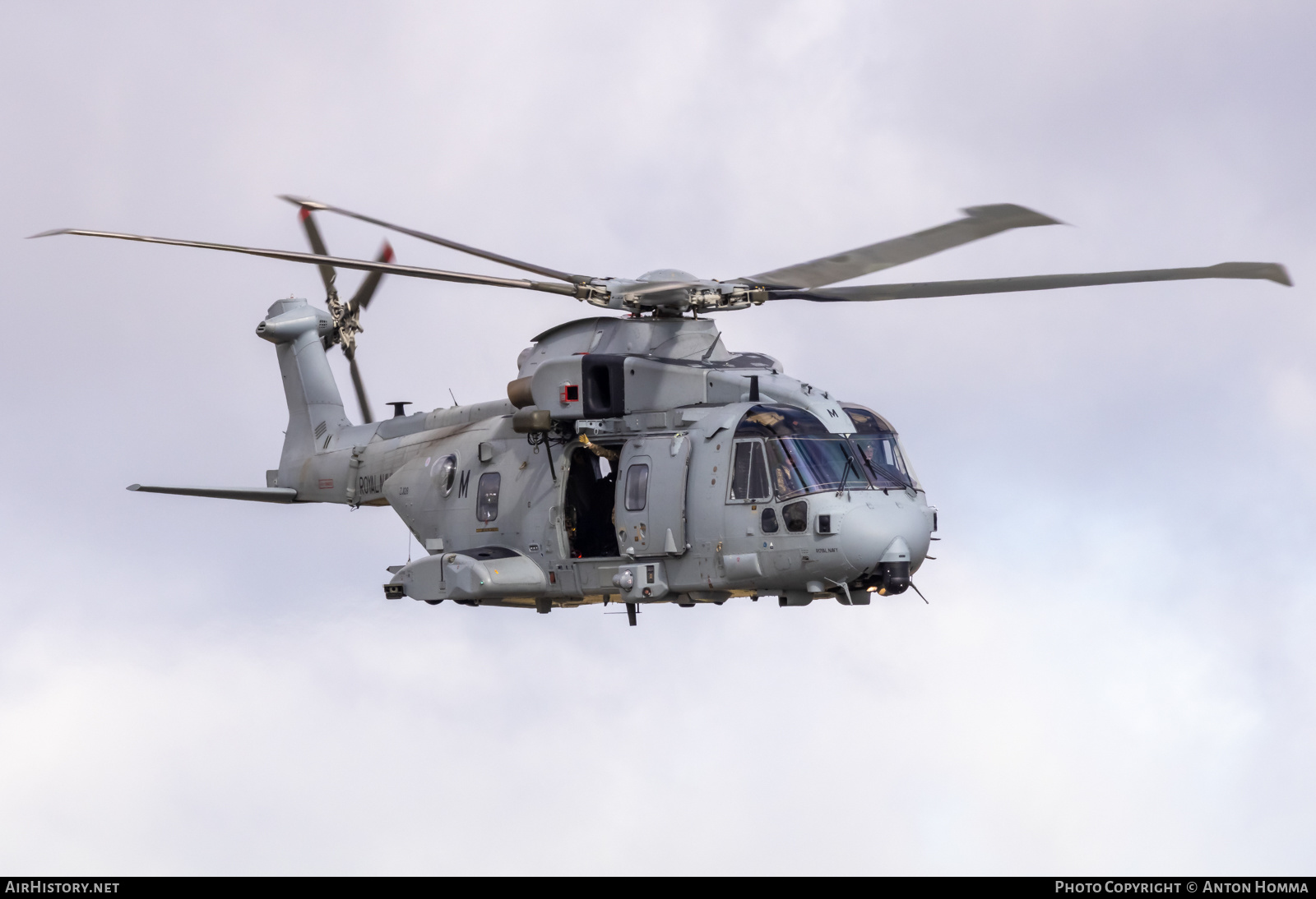 Aircraft Photo of ZJ128 | EHI EH101-411 Merlin HC4 | UK - Navy | AirHistory.net #588500