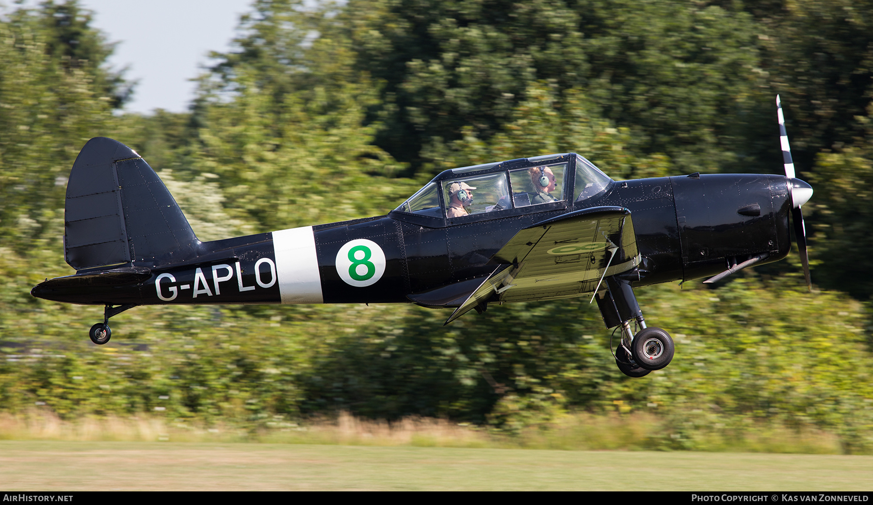 Aircraft Photo of G-APLO | De Havilland DHC-1 Chipmunk Mk22A | AirHistory.net #588507