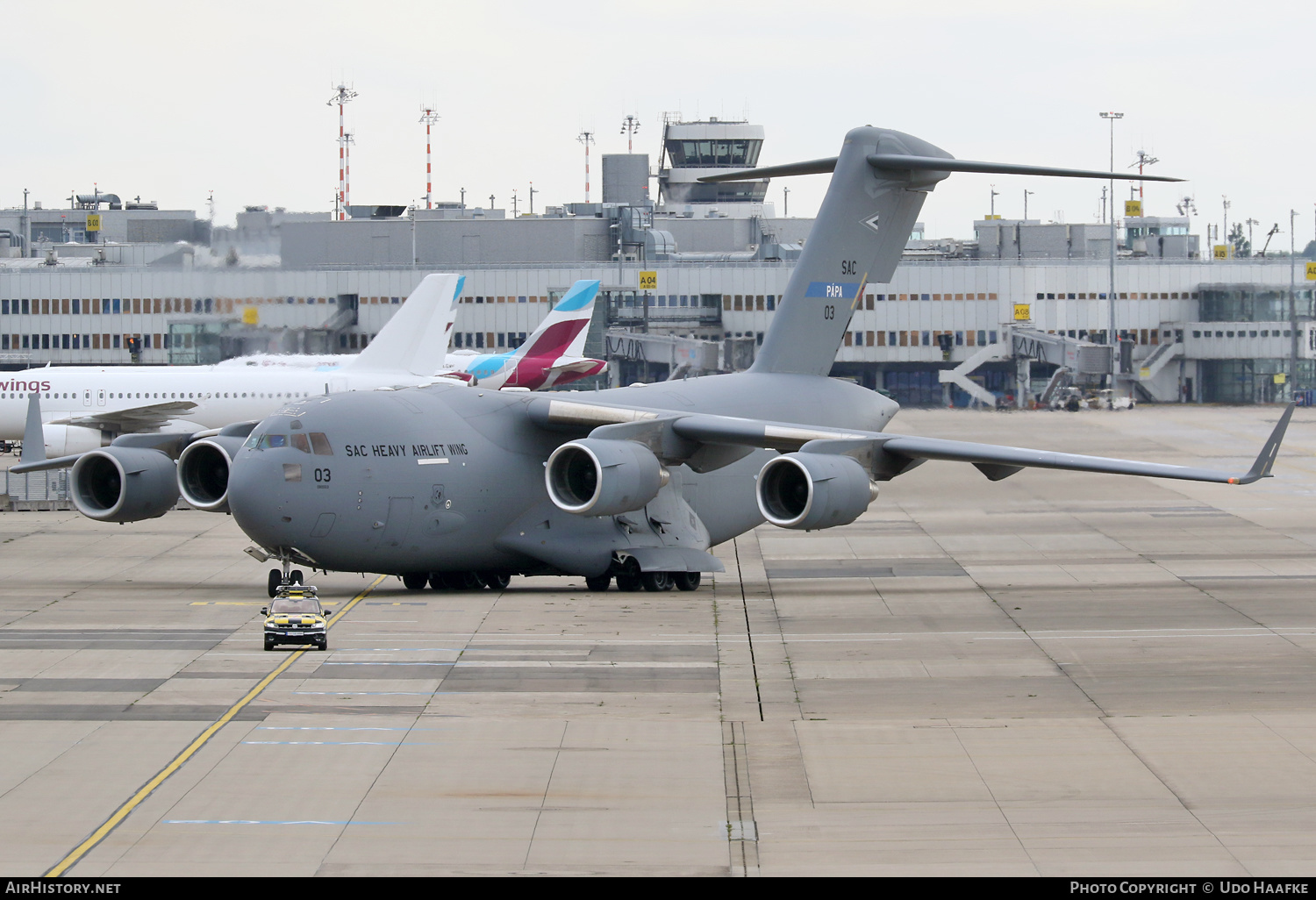 Aircraft Photo of 03 | Boeing C-17A Globemaster III | Hungary - Air Force | AirHistory.net #588509