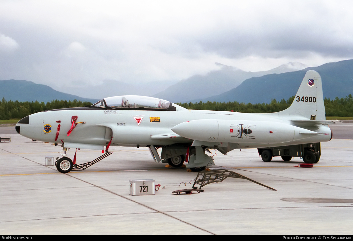 Aircraft Photo of 53-4900 / 34900 | Lockheed T-33A | USA - Air Force | AirHistory.net #588511