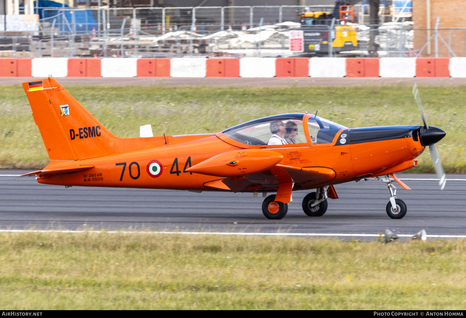 Aircraft Photo of D-ESMC / MM55013 | SIAI-Marchetti SF-260AM | Italy - Air Force | AirHistory.net #588516