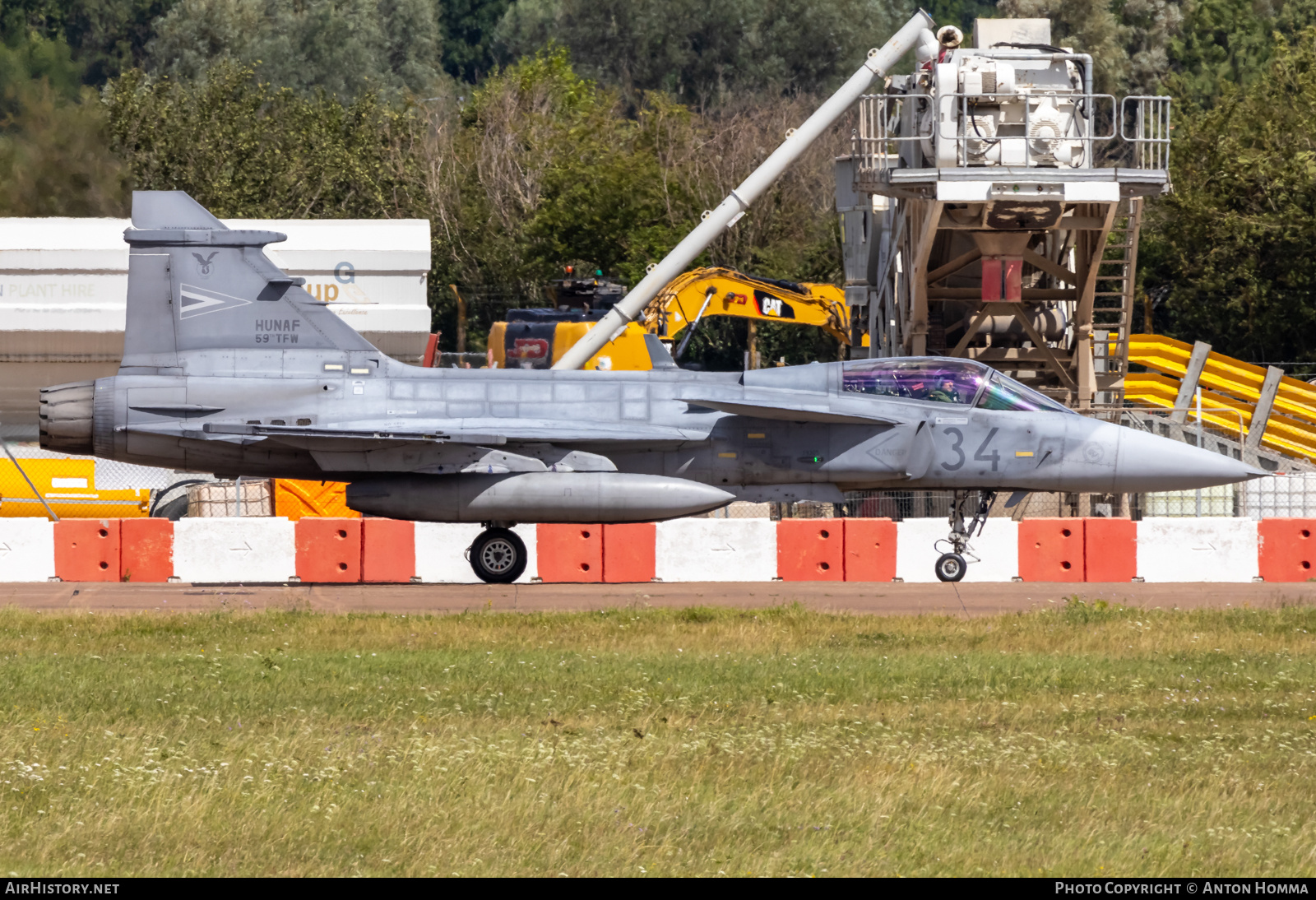 Aircraft Photo of 34 | Saab JAS 39C Gripen | Hungary - Air Force | AirHistory.net #588526