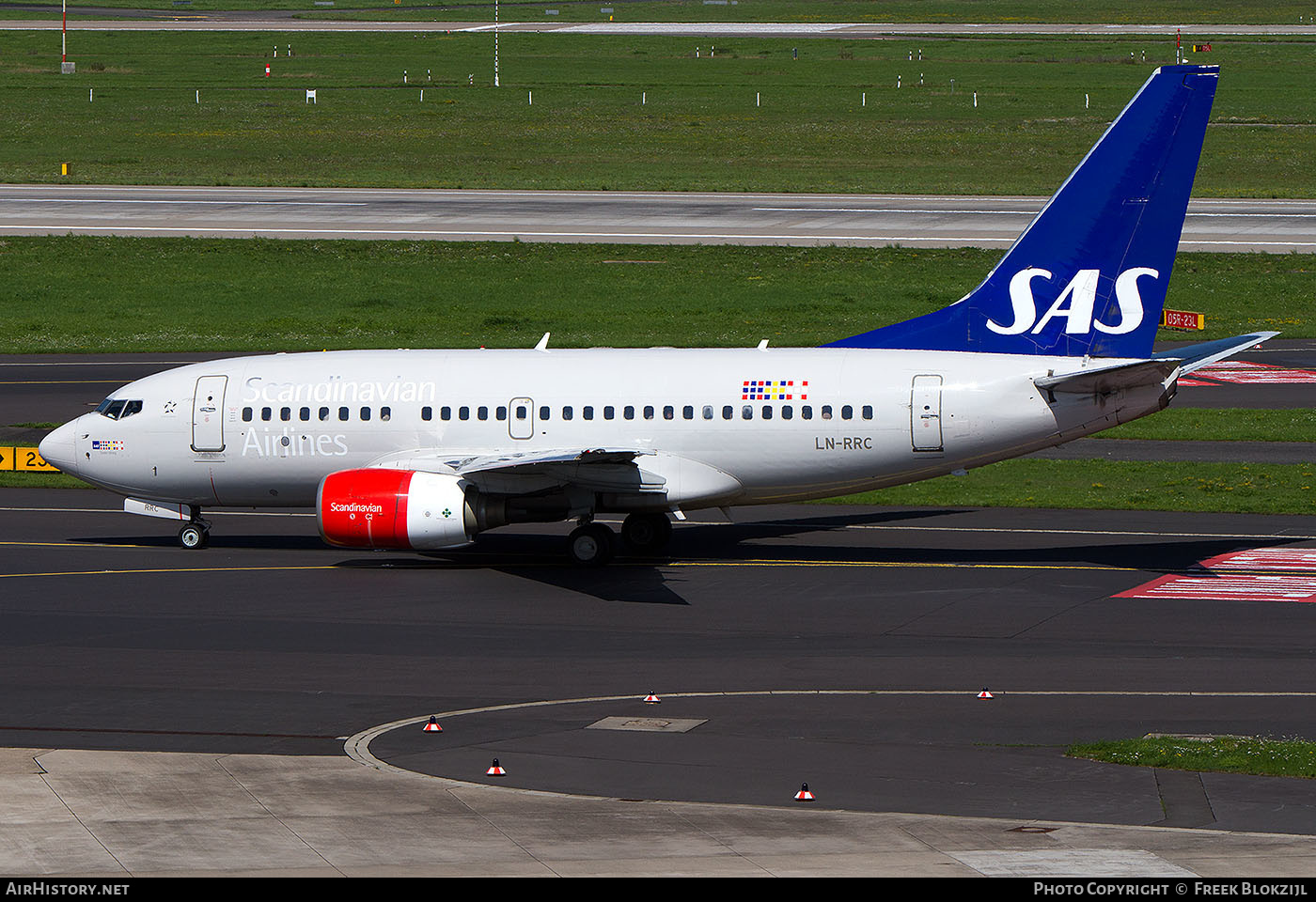 Aircraft Photo of LN-RRC | Boeing 737-683 | Scandinavian Airlines - SAS | AirHistory.net #588527