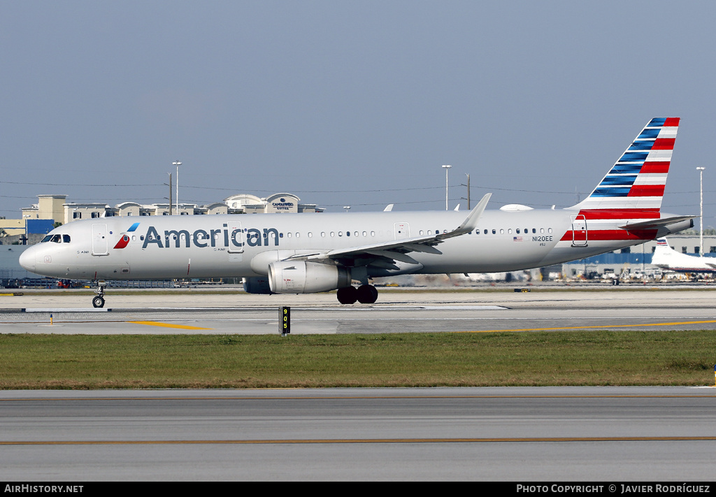 Aircraft Photo of N120EE | Airbus A321-231 | American Airlines | AirHistory.net #588534