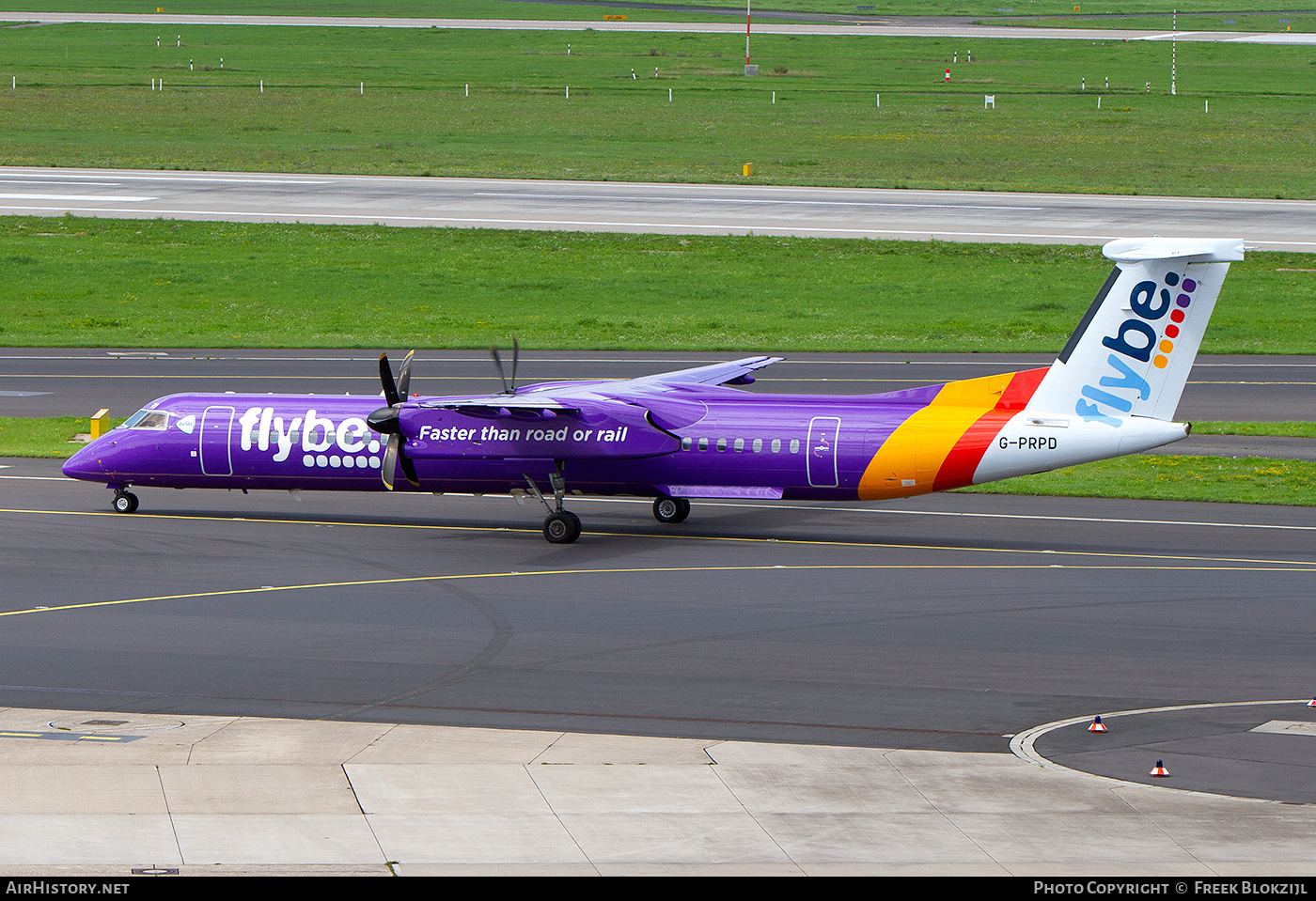 Aircraft Photo of G-PRPD | Bombardier DHC-8-402 Dash 8 | Flybe | AirHistory.net #588541