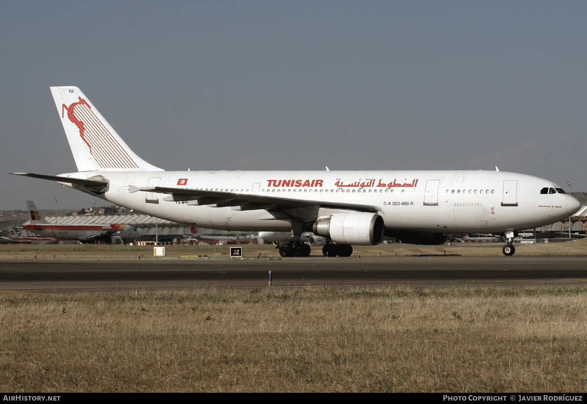 Aircraft Photo of TS-IPA | Airbus A300B4-605R | Tunisair | AirHistory.net #588544
