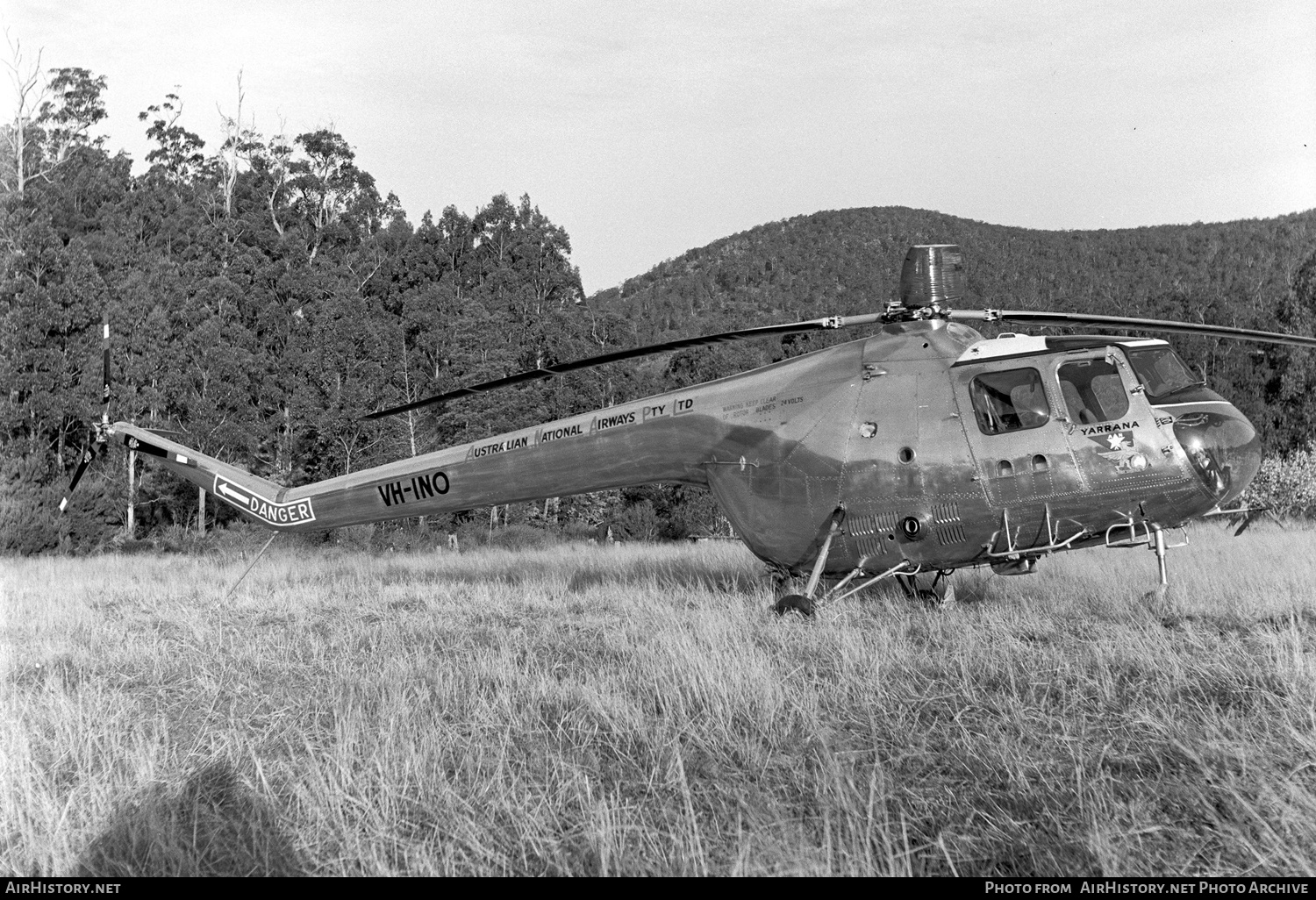 Aircraft Photo of VH-INO | Bristol 171 Sycamore 4 | Australian National Airways - ANA | AirHistory.net #588557