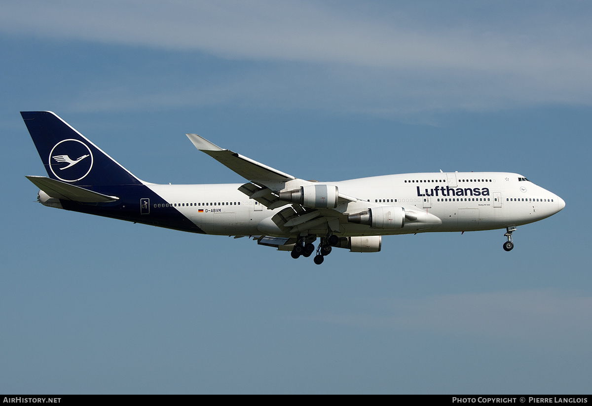 Aircraft Photo of D-ABVM | Boeing 747-430 | Lufthansa | AirHistory.net #588569