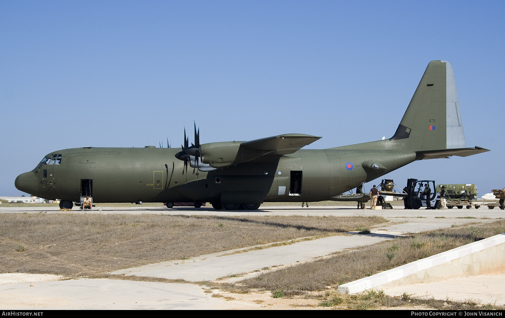 Aircraft Photo of ZH873 | Lockheed Martin C-130J-30 Hercules C4 | UK - Air Force | AirHistory.net #588582